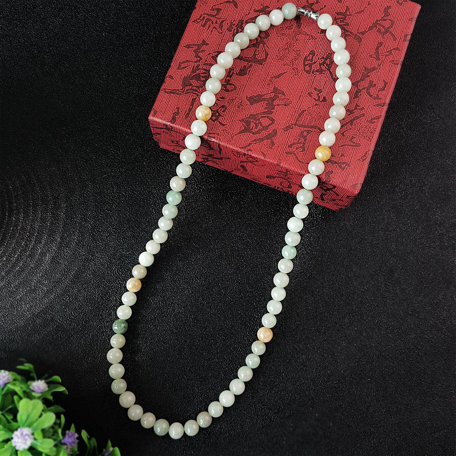 8mm 玉石项链