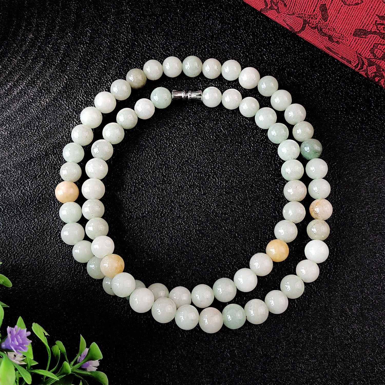 8mm 玉石项链