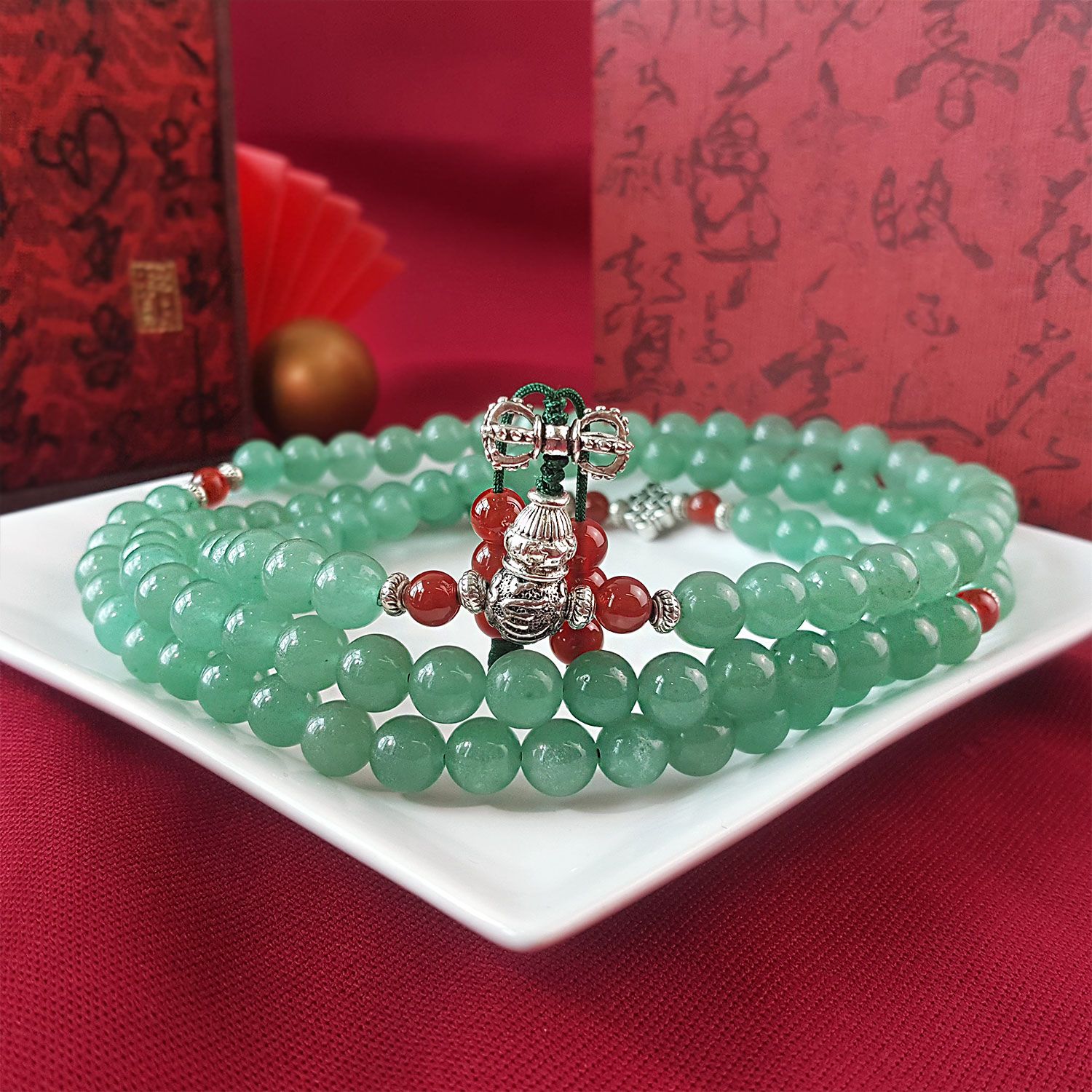 8mm Aventurine Rossary 