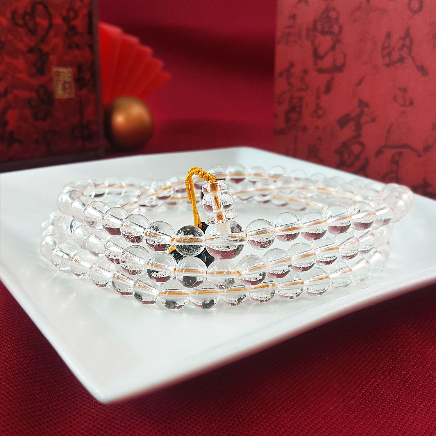 7mm 白水晶念珠