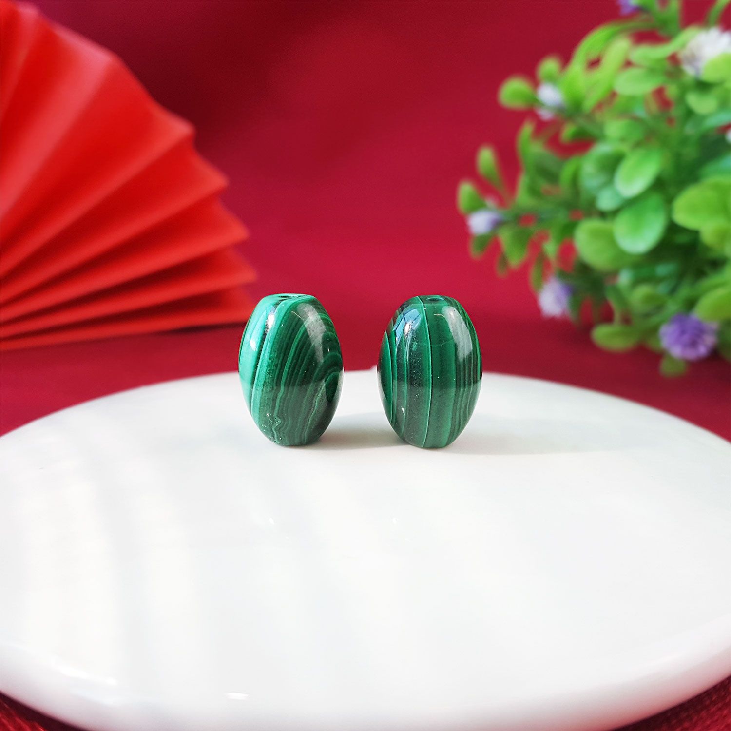 10X14mm 孔雀石路路通