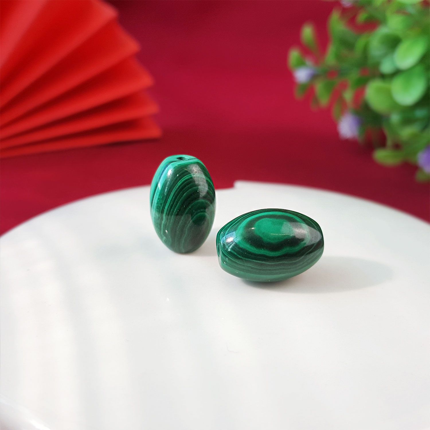 10X14mm 孔雀石路路通