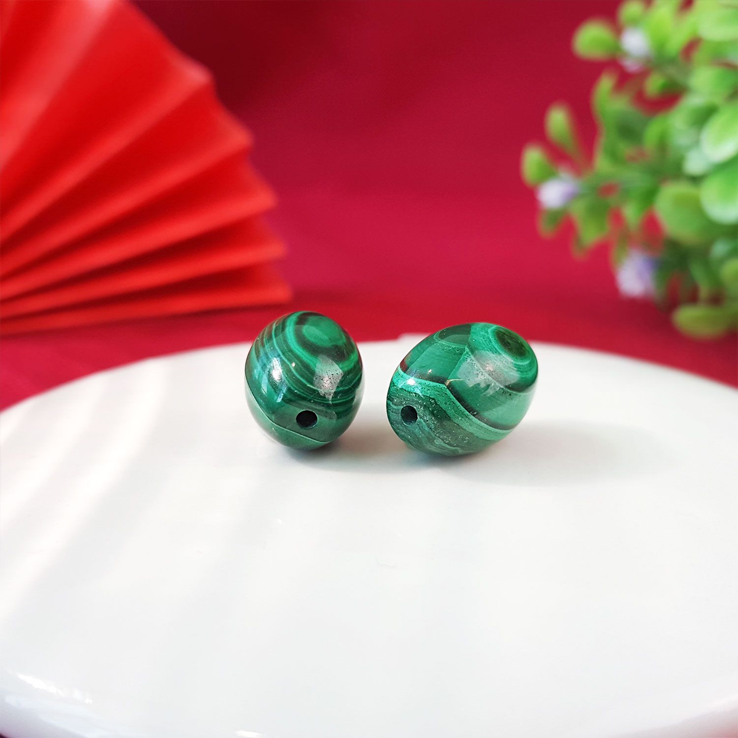 10X14mm 孔雀石路路通