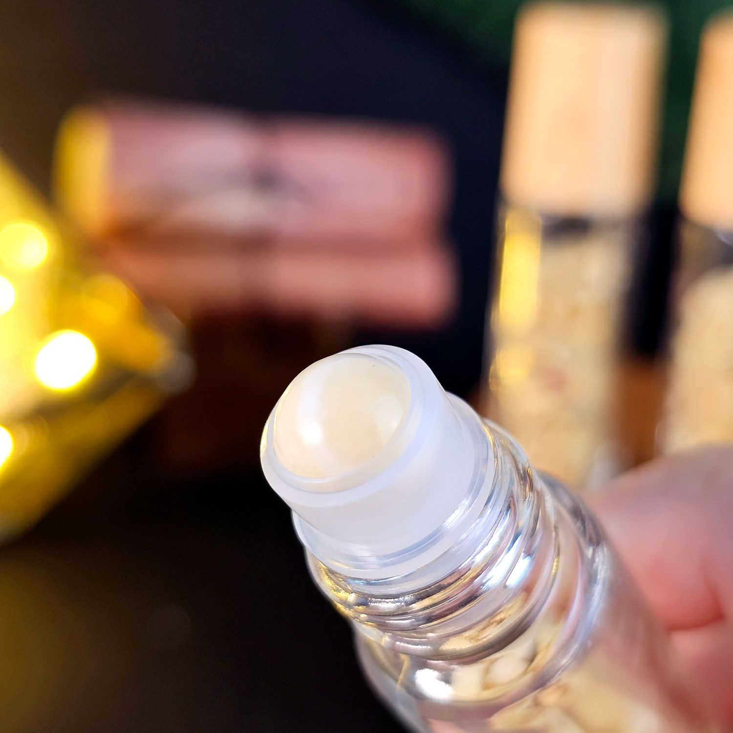 黄玉能量滚轮瓶