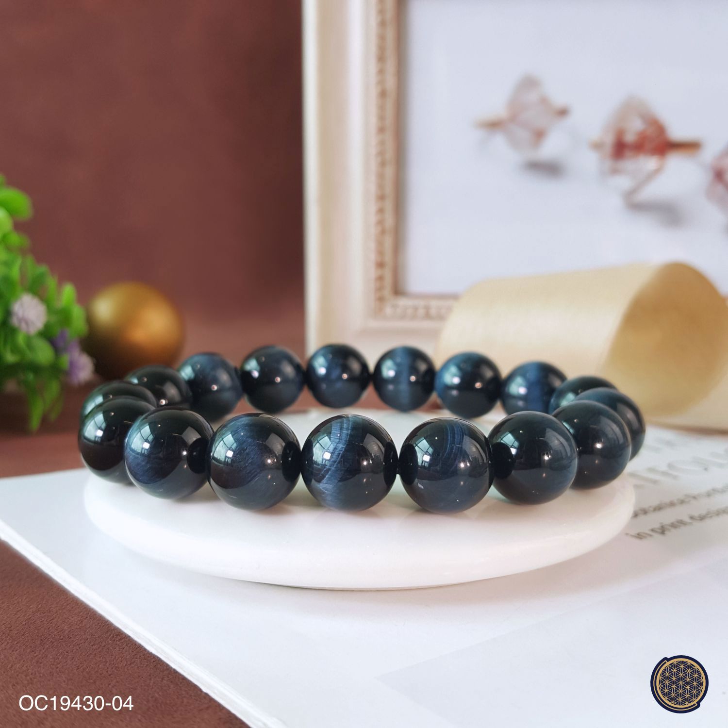 12-12.5mm 高级蓝虎眼手链