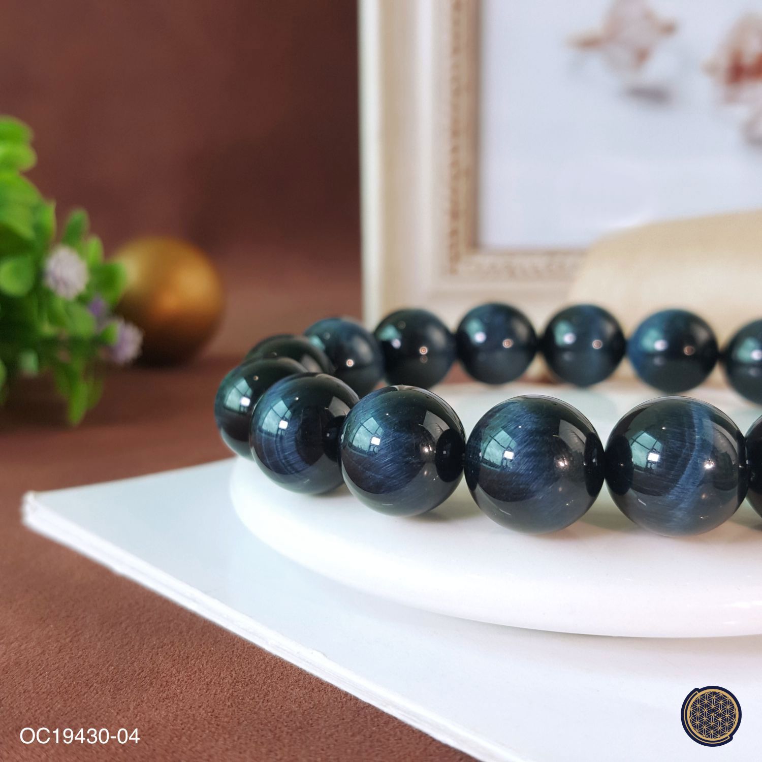 12-12.5mm 高级蓝虎眼手链