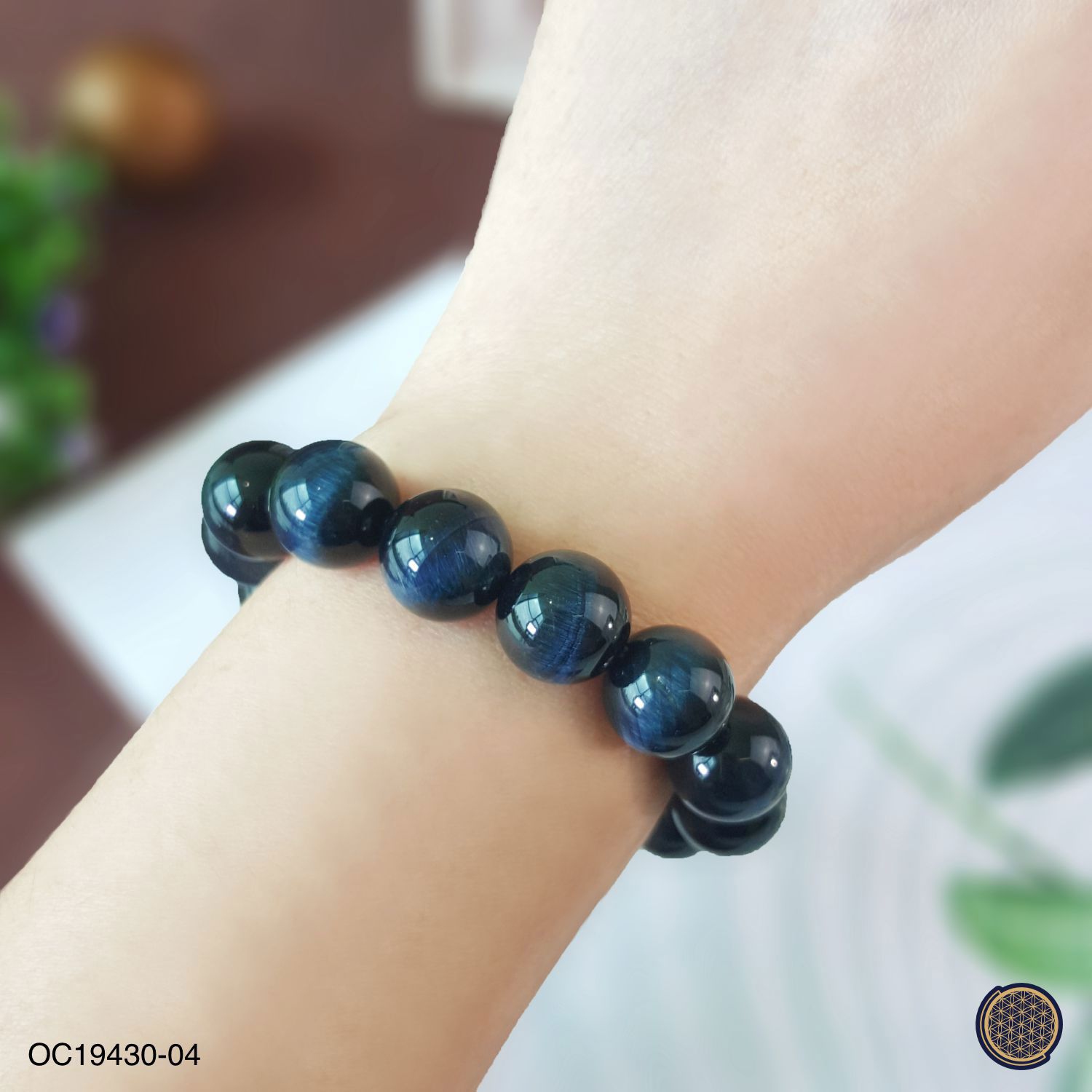 12-12.5mm 高级蓝虎眼手链