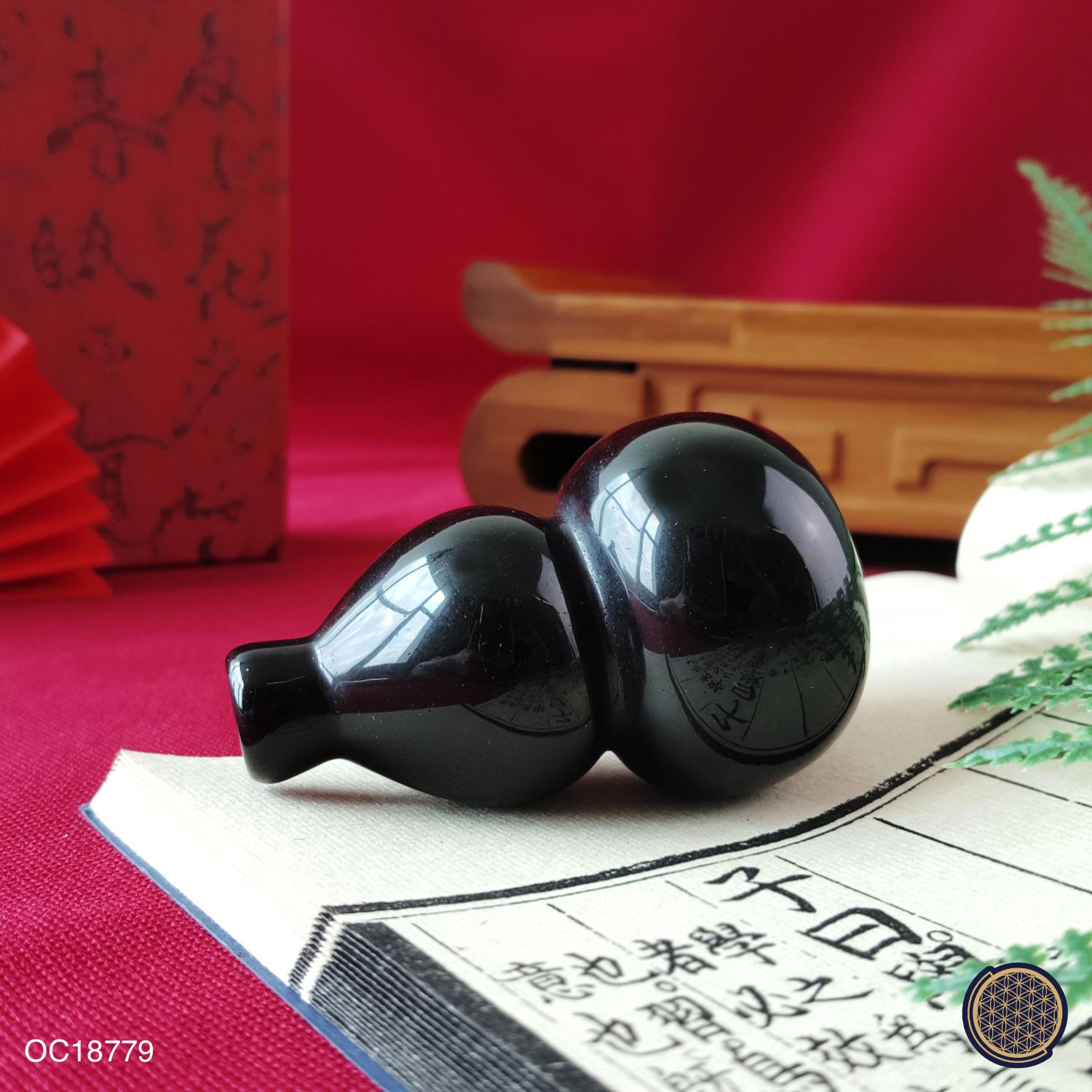 黑曜石葫芦 (6CM)