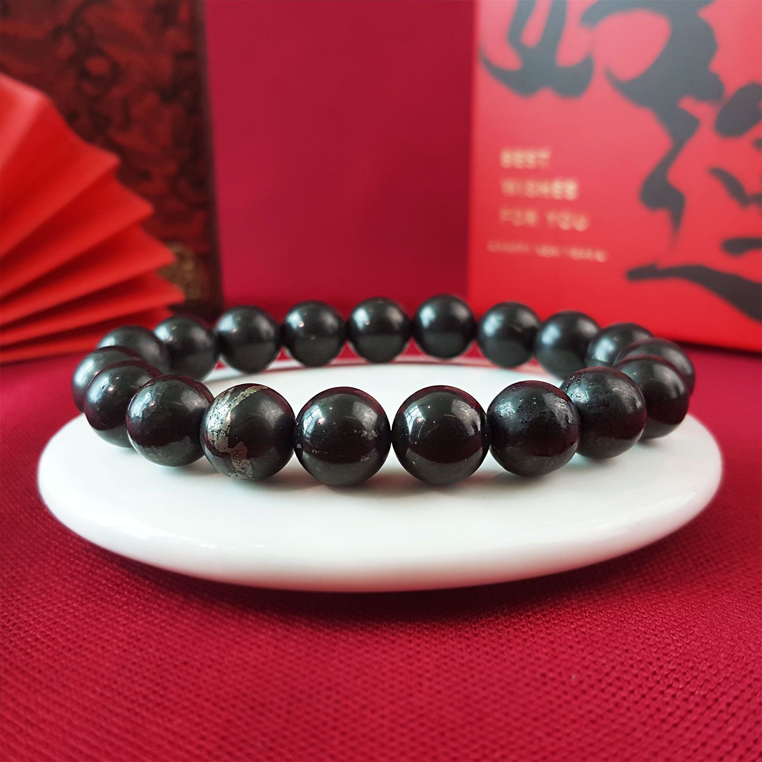 10mm 次石墨手链