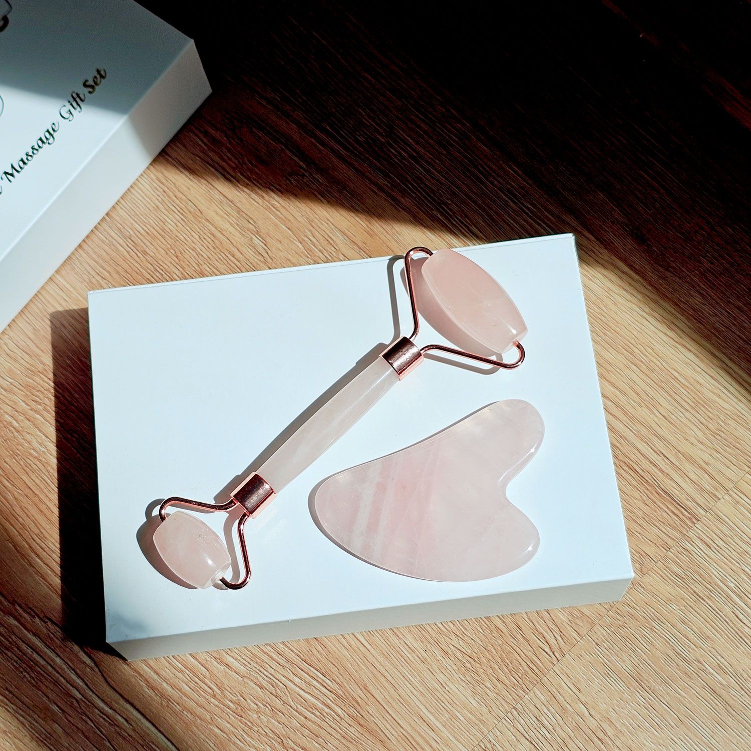 粉晶按摩棒套装