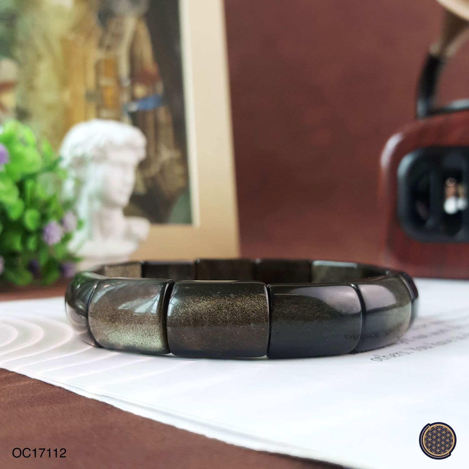 13mm x 17mm 金曜石手镯形手排