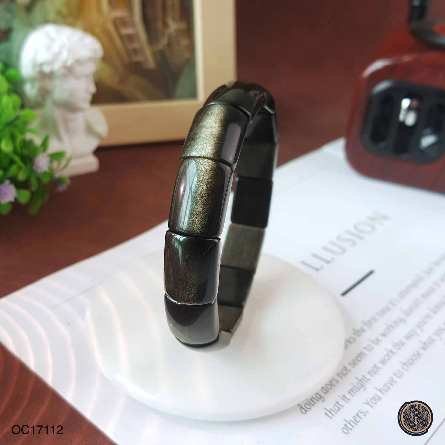 13mm x 17mm 金曜石手镯形手排