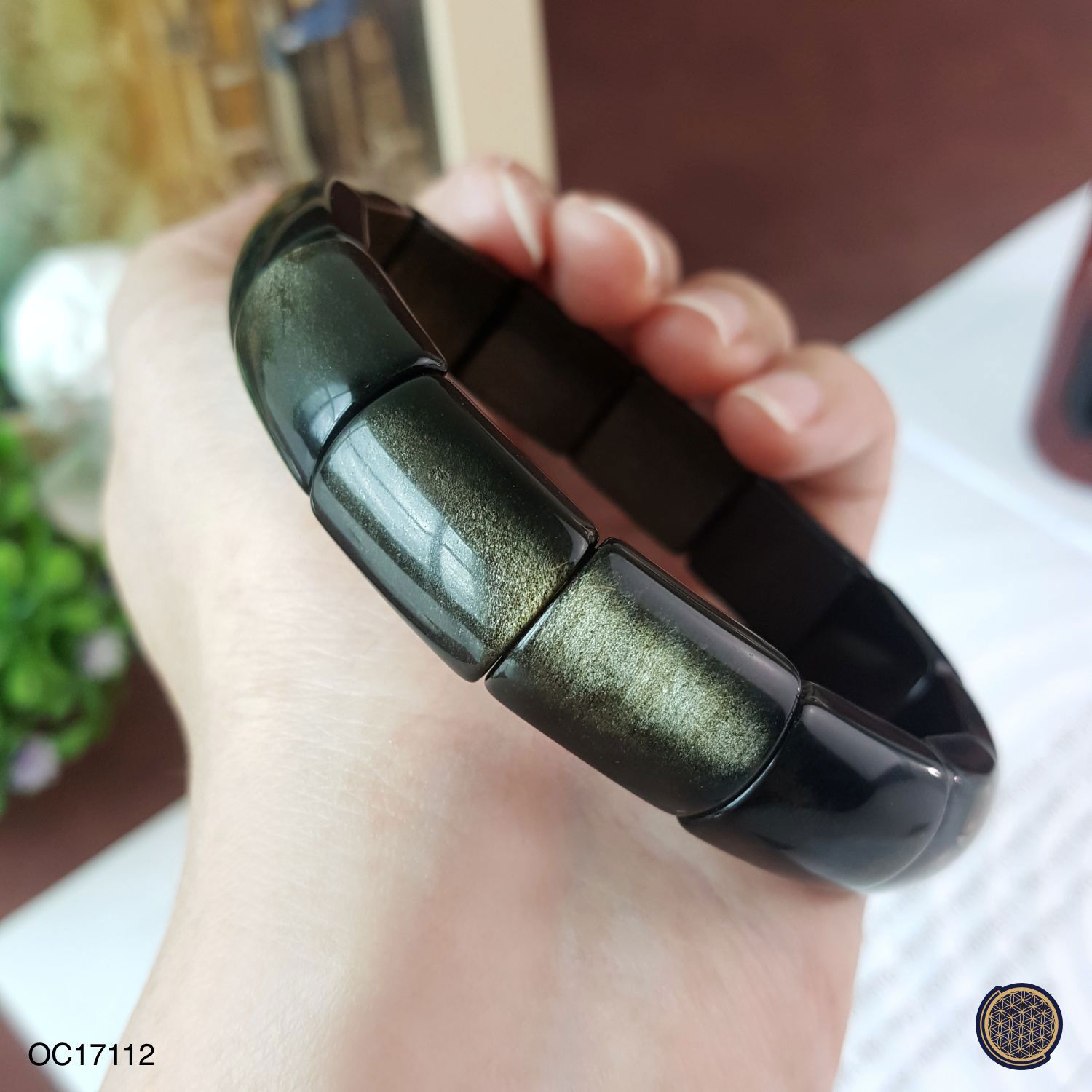 13mm x 17mm 金曜石手镯形手排