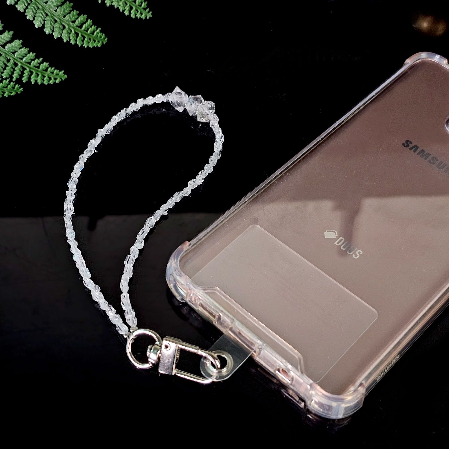 闪灵钻设计款手机挂