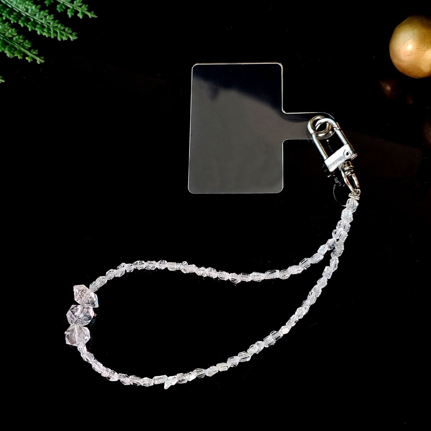 闪灵钻设计款手机挂