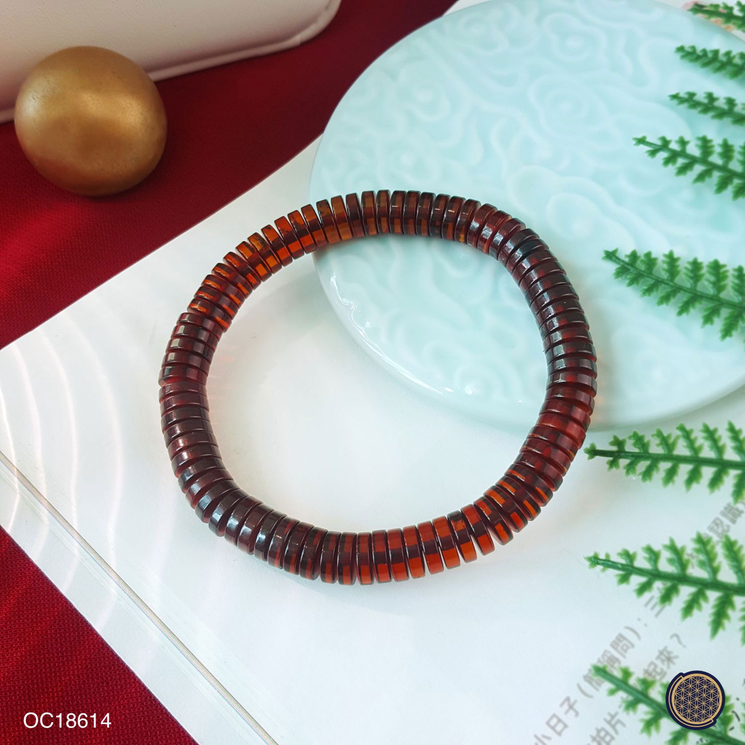 8-8.5mm 血珀叠珠手链