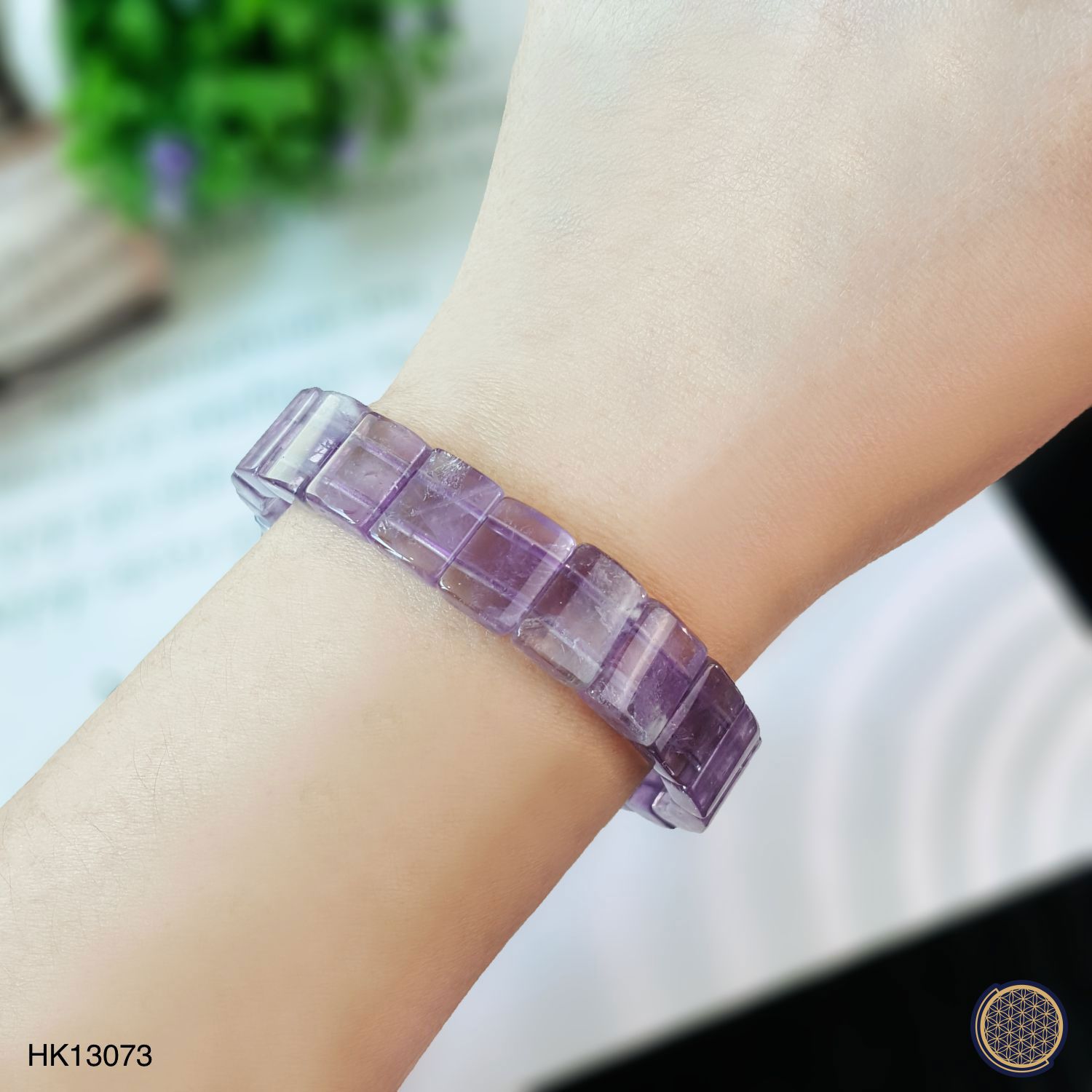 9mm x 11mm 紫水晶手排