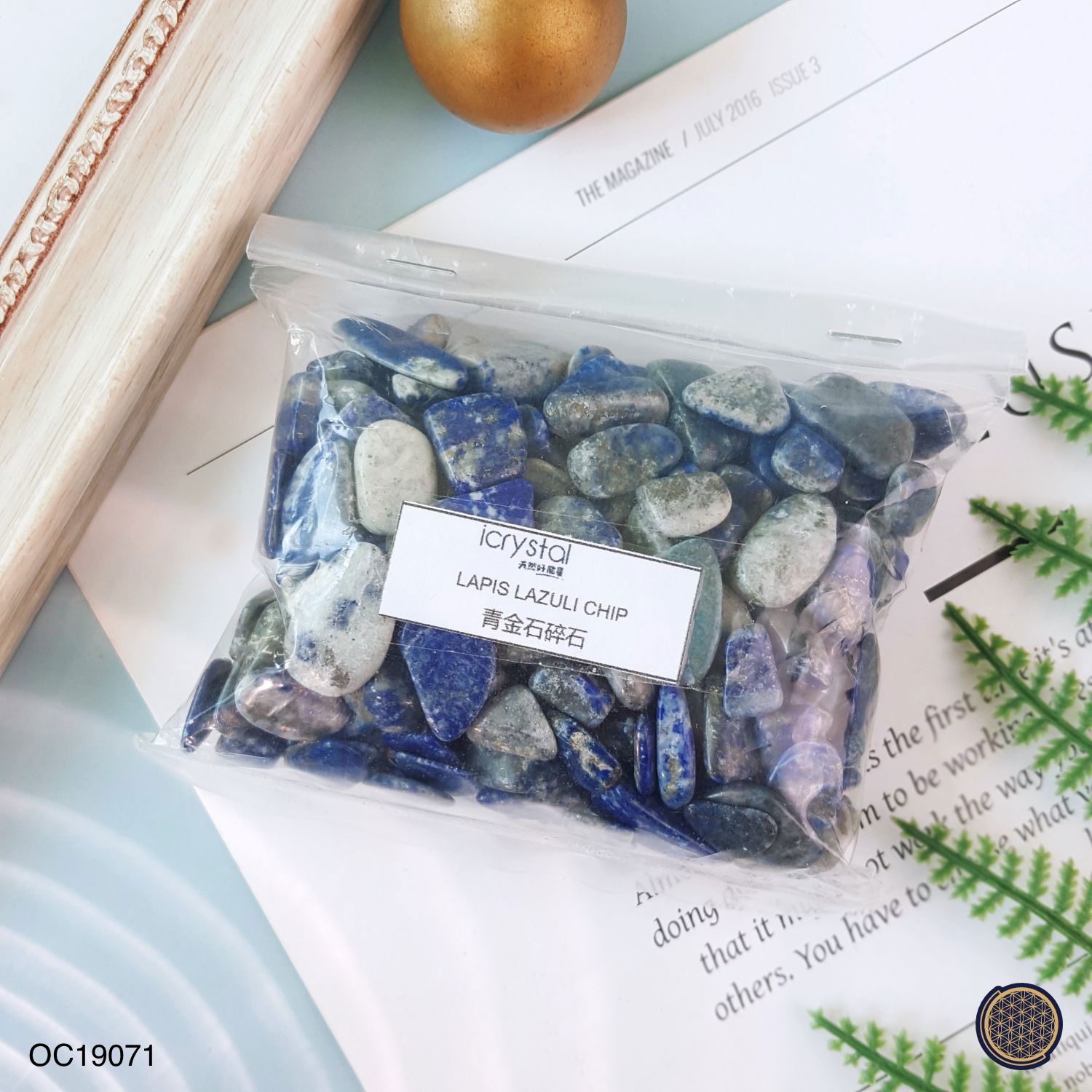 Lapis Lazuli Chip (Big) -250GM 