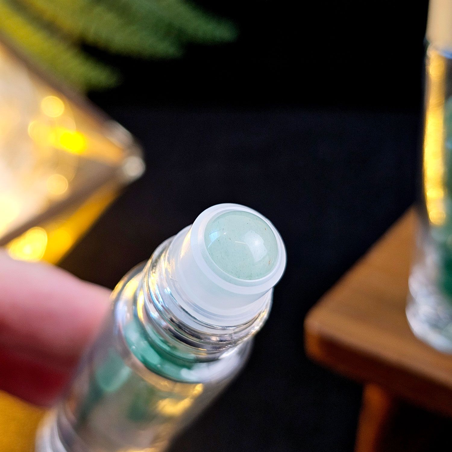 东陵玉能量滚轮瓶