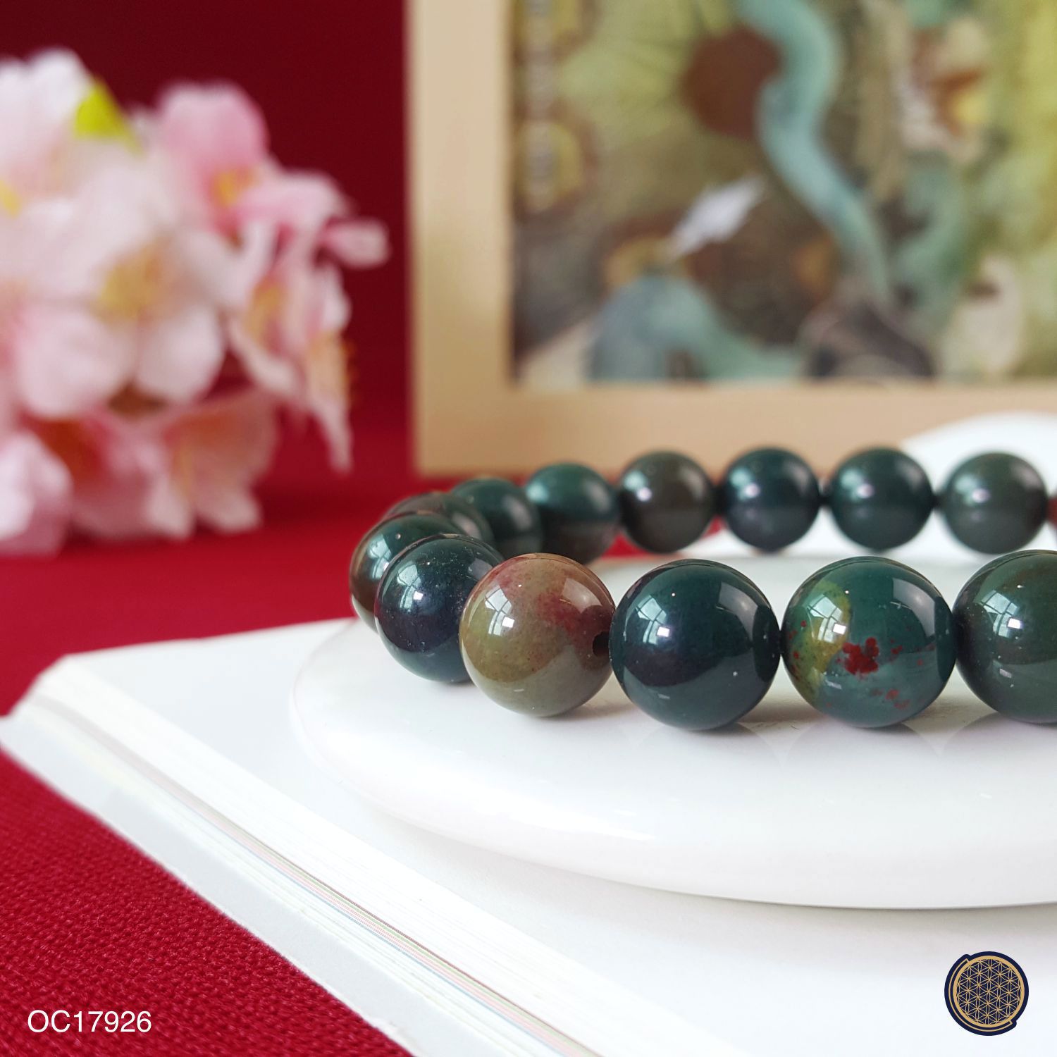 10mm 血石手链