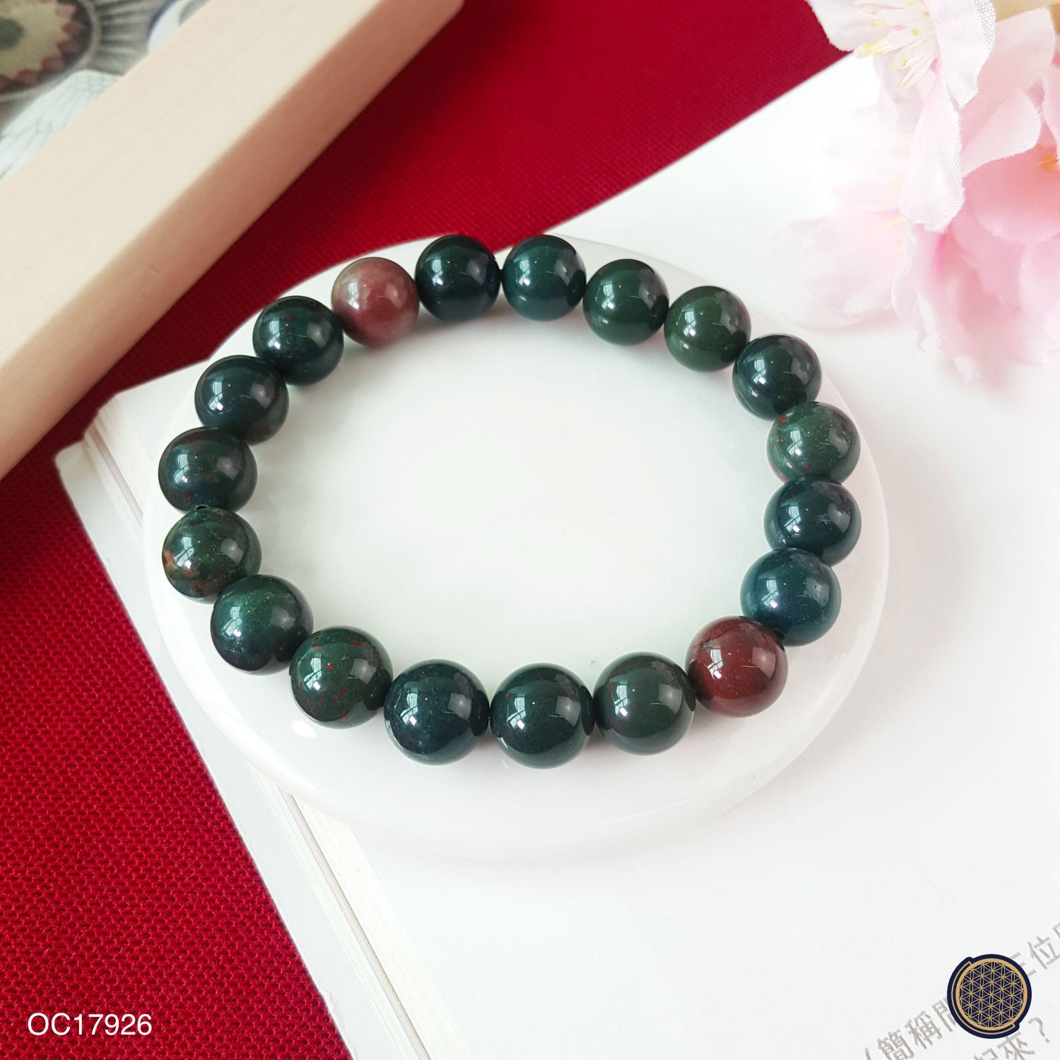 10mm 血石手链