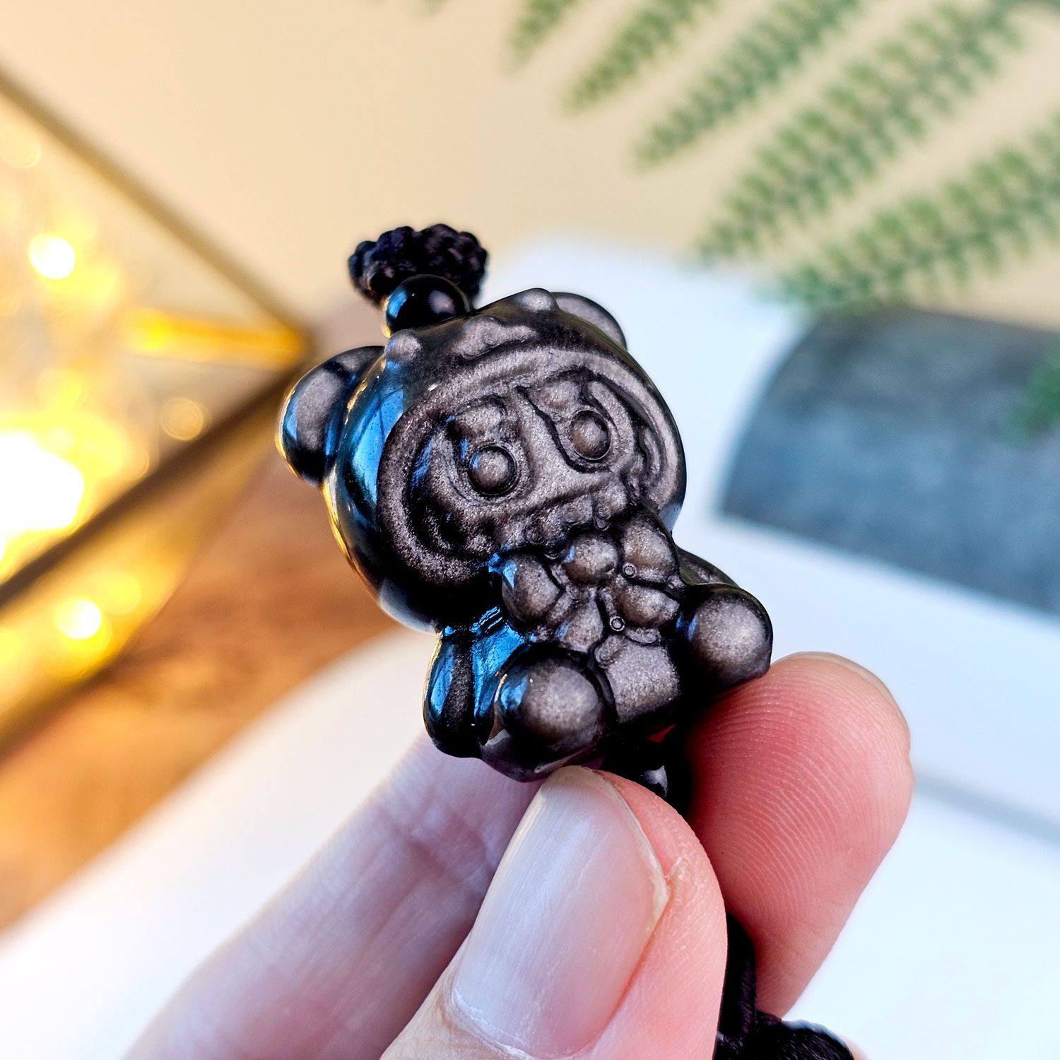 银曜石拉布布吊饰