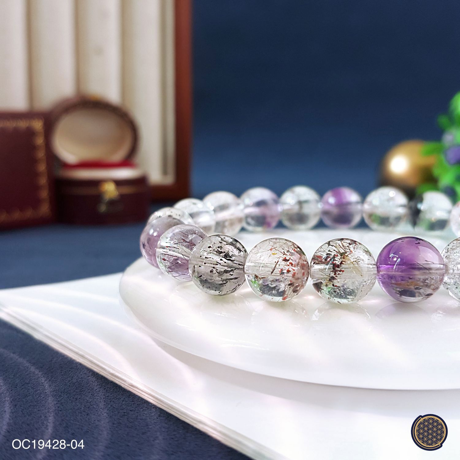 9-9.5mm 顶级透体超七手链