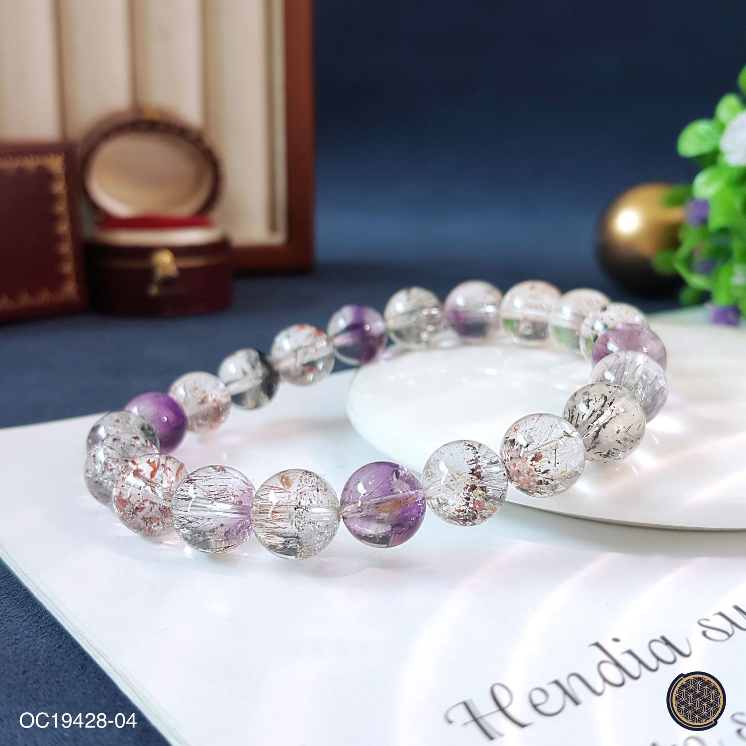 9-9.5mm 顶级透体超七手链