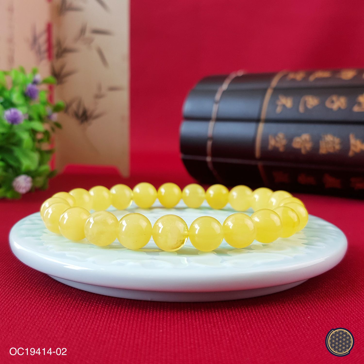 8mm 俄罗斯蜜蜡琥珀手链