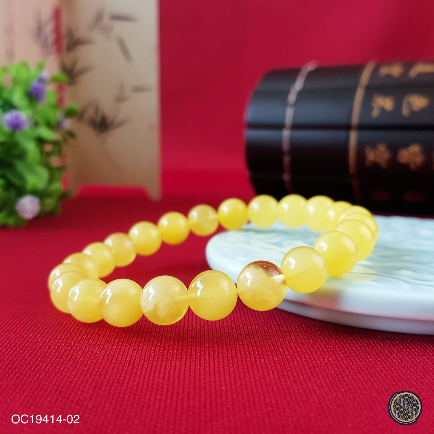 8mm 俄罗斯蜜蜡琥珀手链