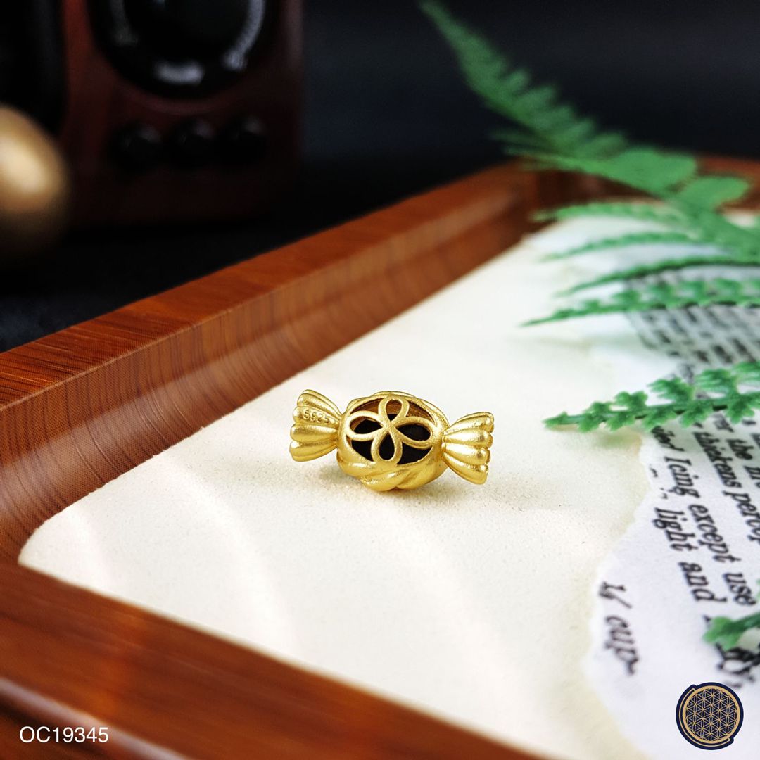 澳宝拼图糖果纯银镀金配件