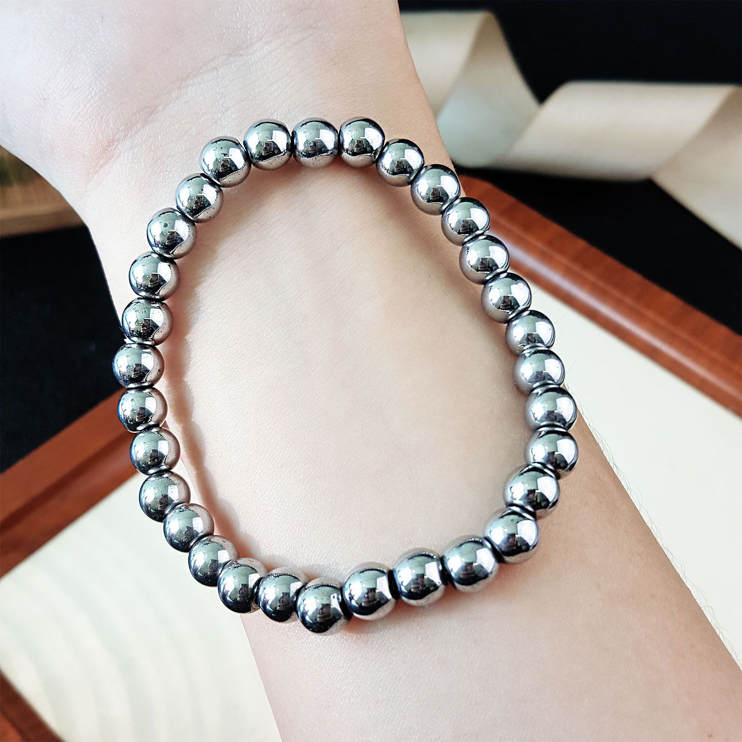 6mm 赤铁矿手链