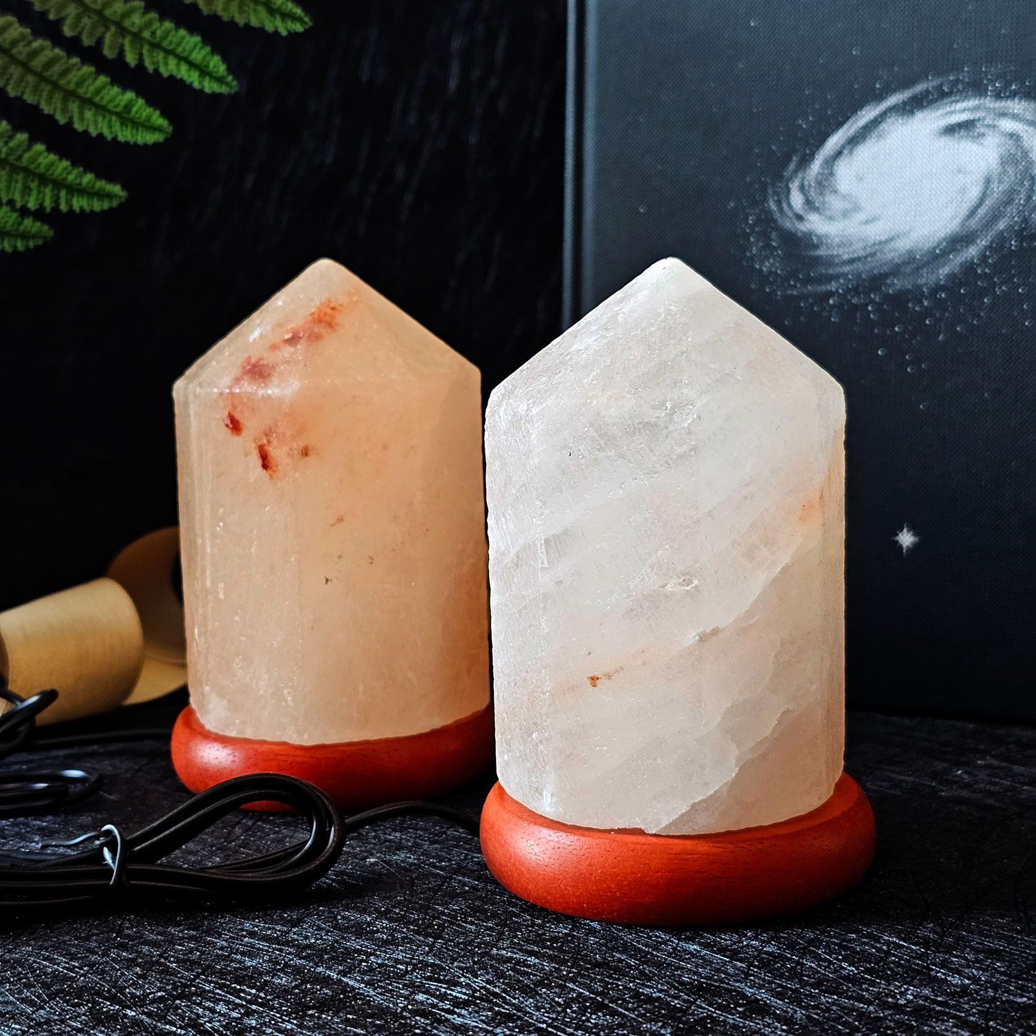 喜马拉雅山八角形柱搭配LED底座(小)