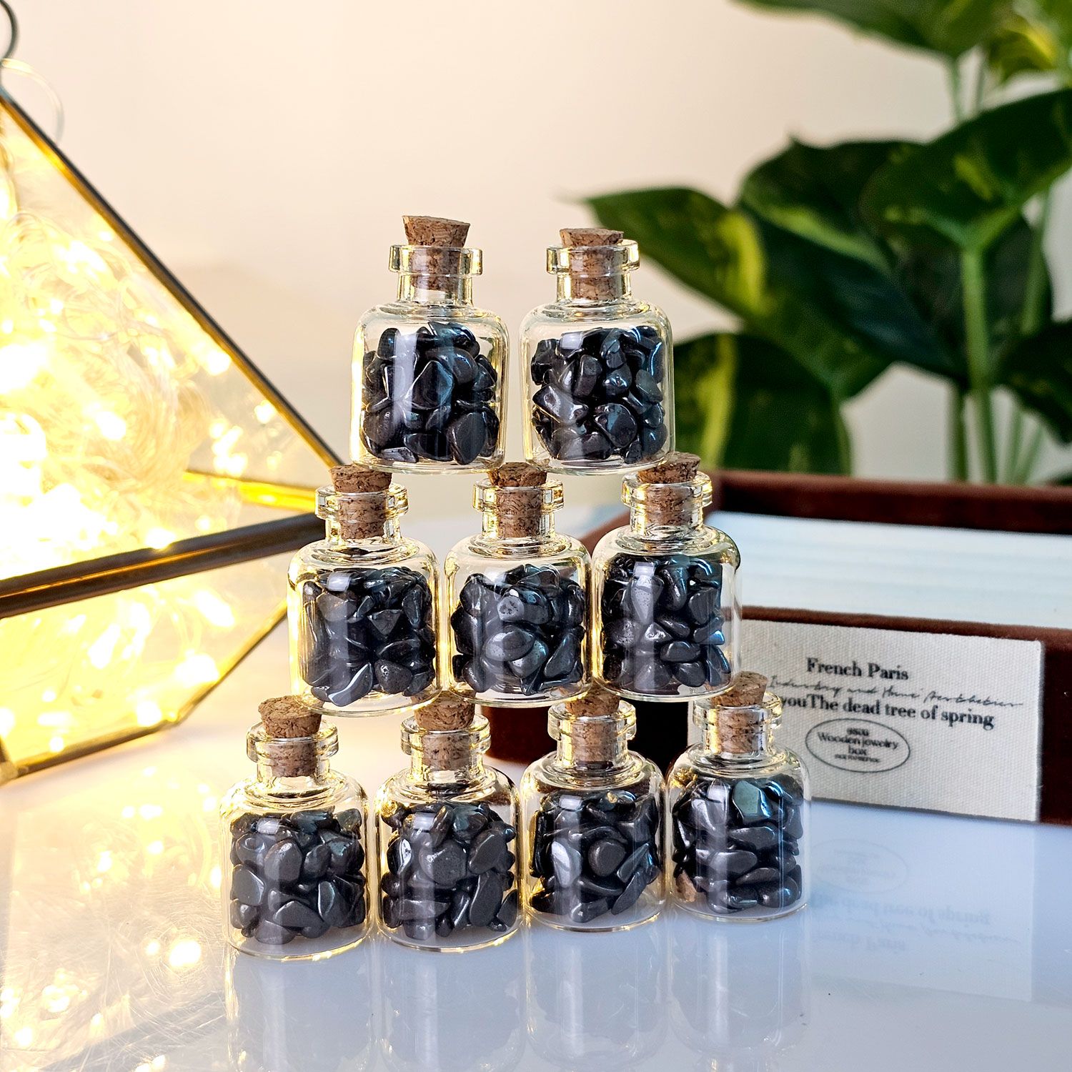 赤铁矿许愿瓶盒装