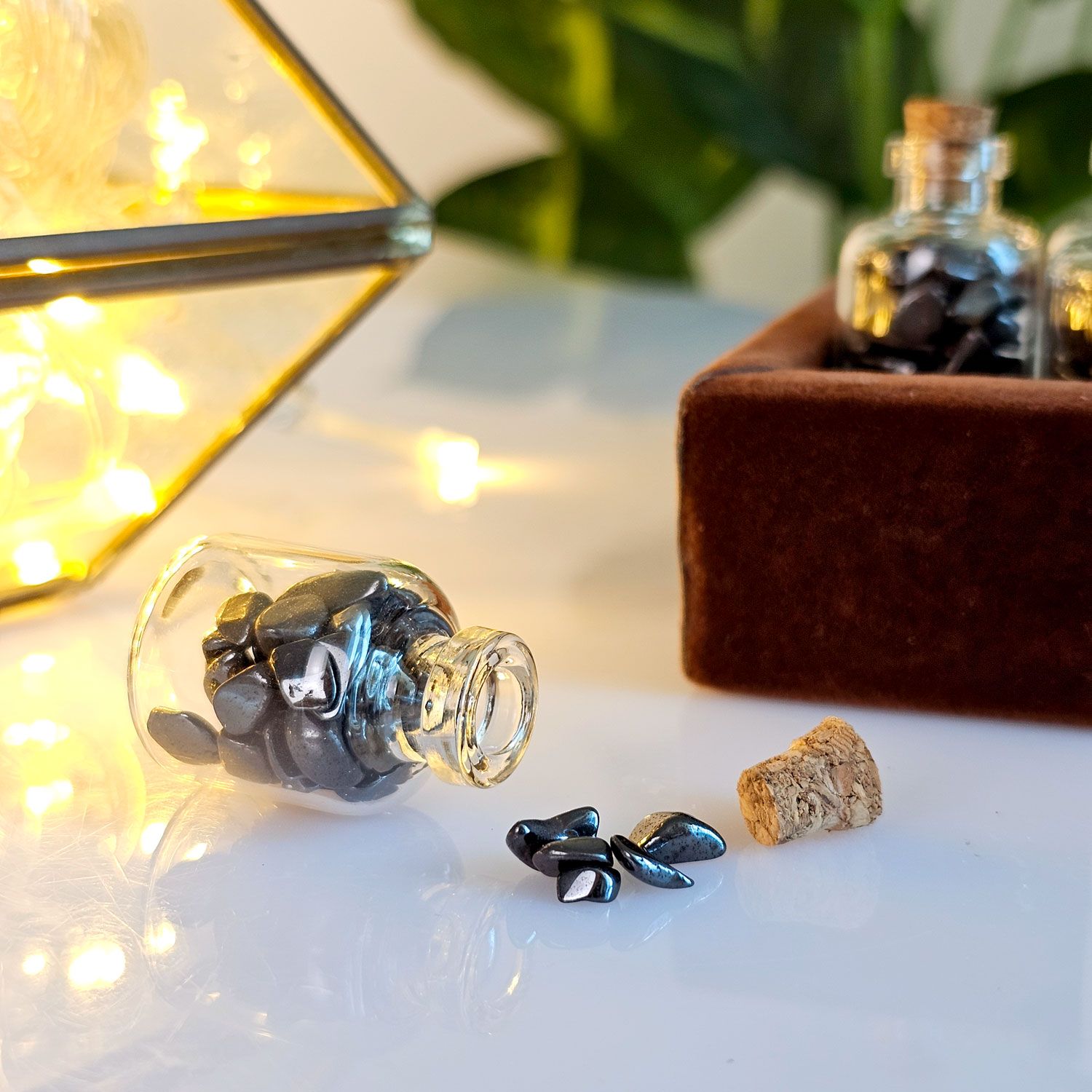 赤铁矿许愿瓶盒装