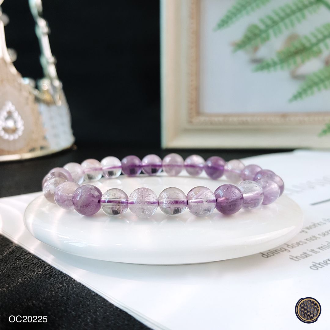 7-8mm 紫极光23手链