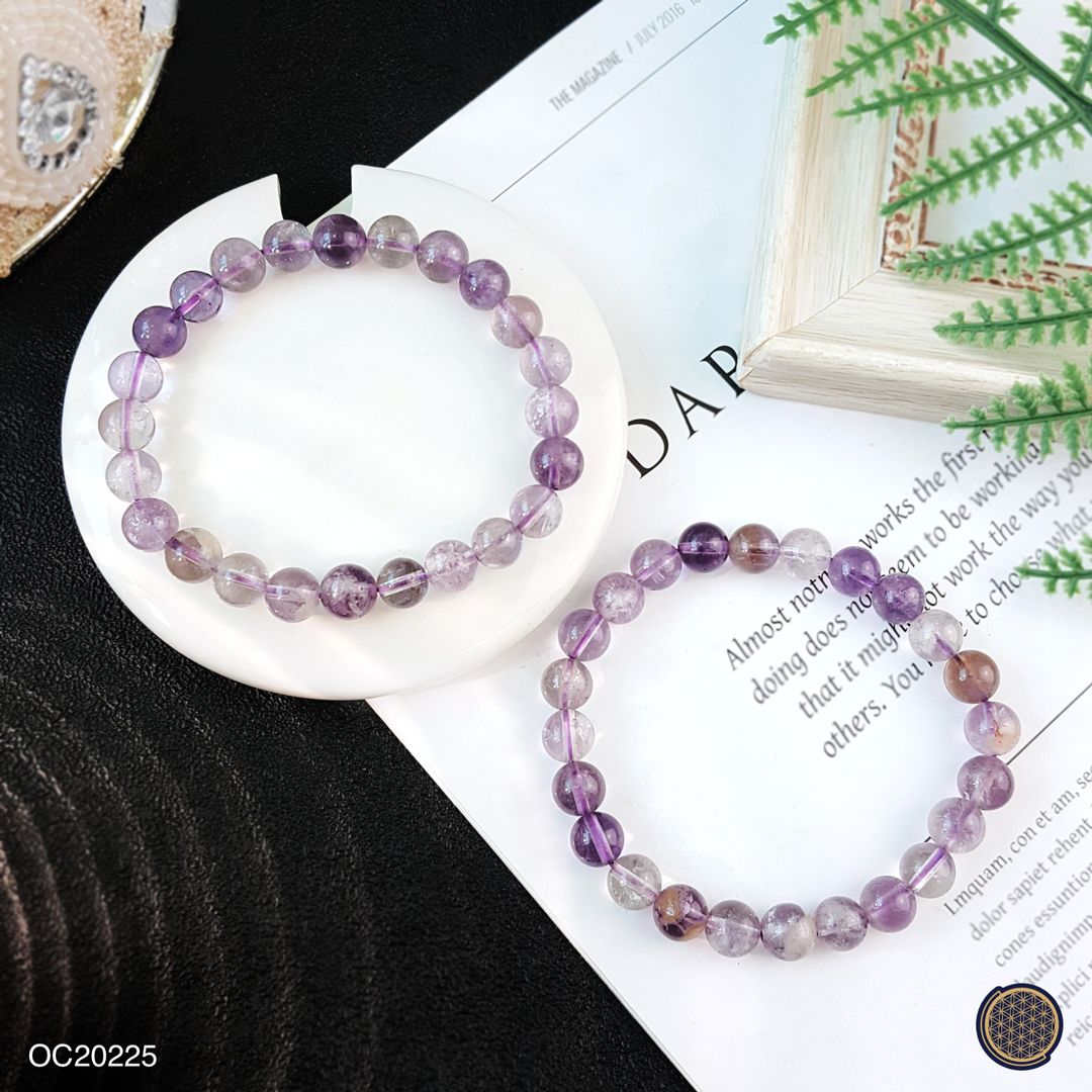 7-8mm 紫极光23手链