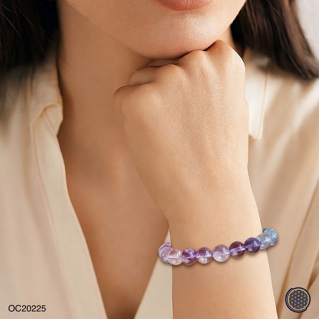 7-8mm 紫极光23手链