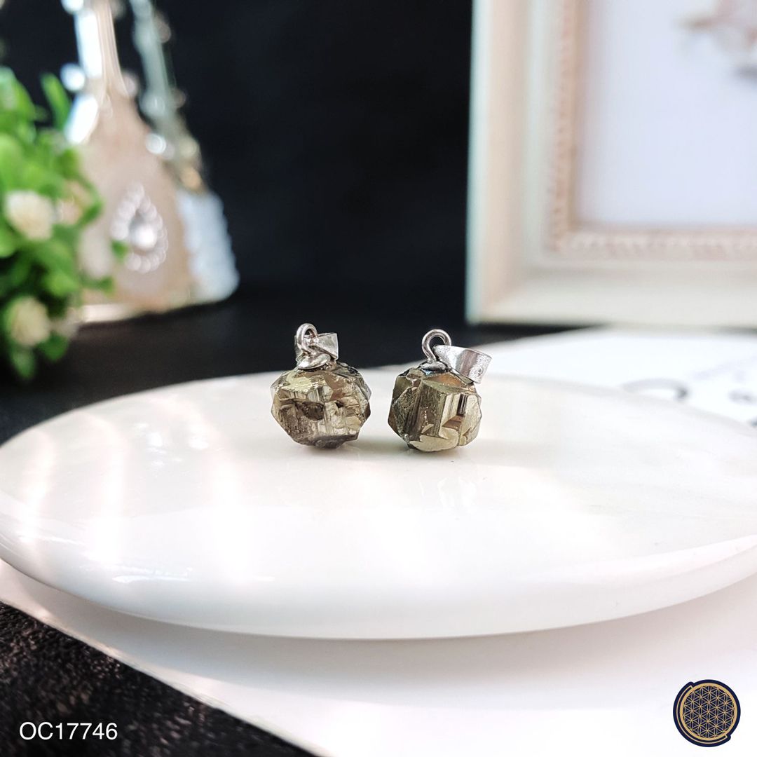 Peru Pyrite Raw Pendant