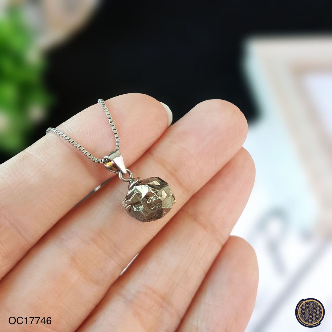 秘鲁黄铁矿原石吊坠