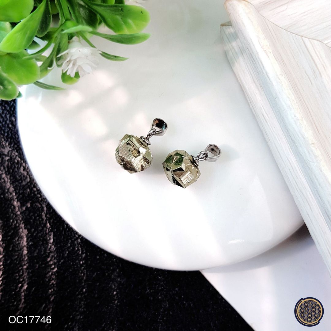 秘鲁黄铁矿原石吊坠