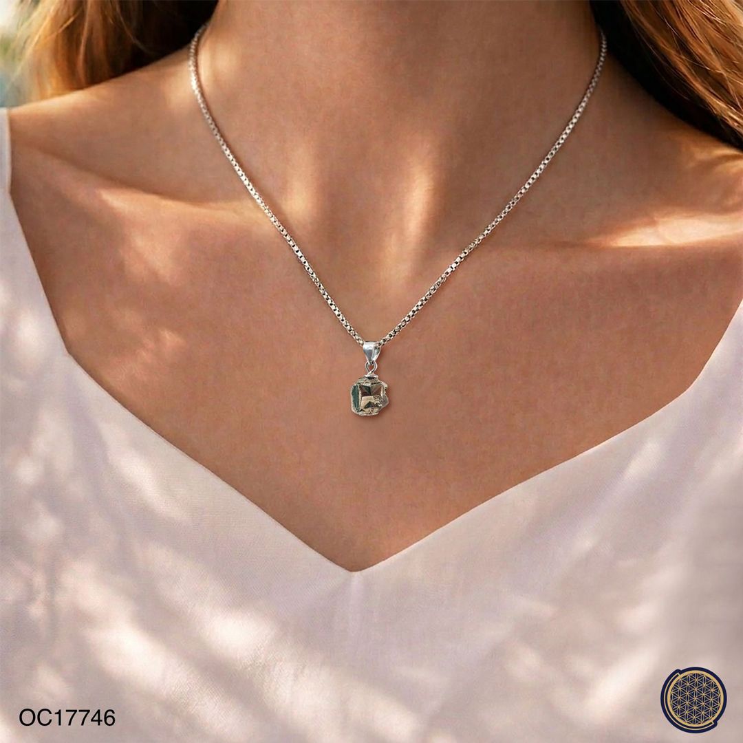 秘鲁黄铁矿原石吊坠