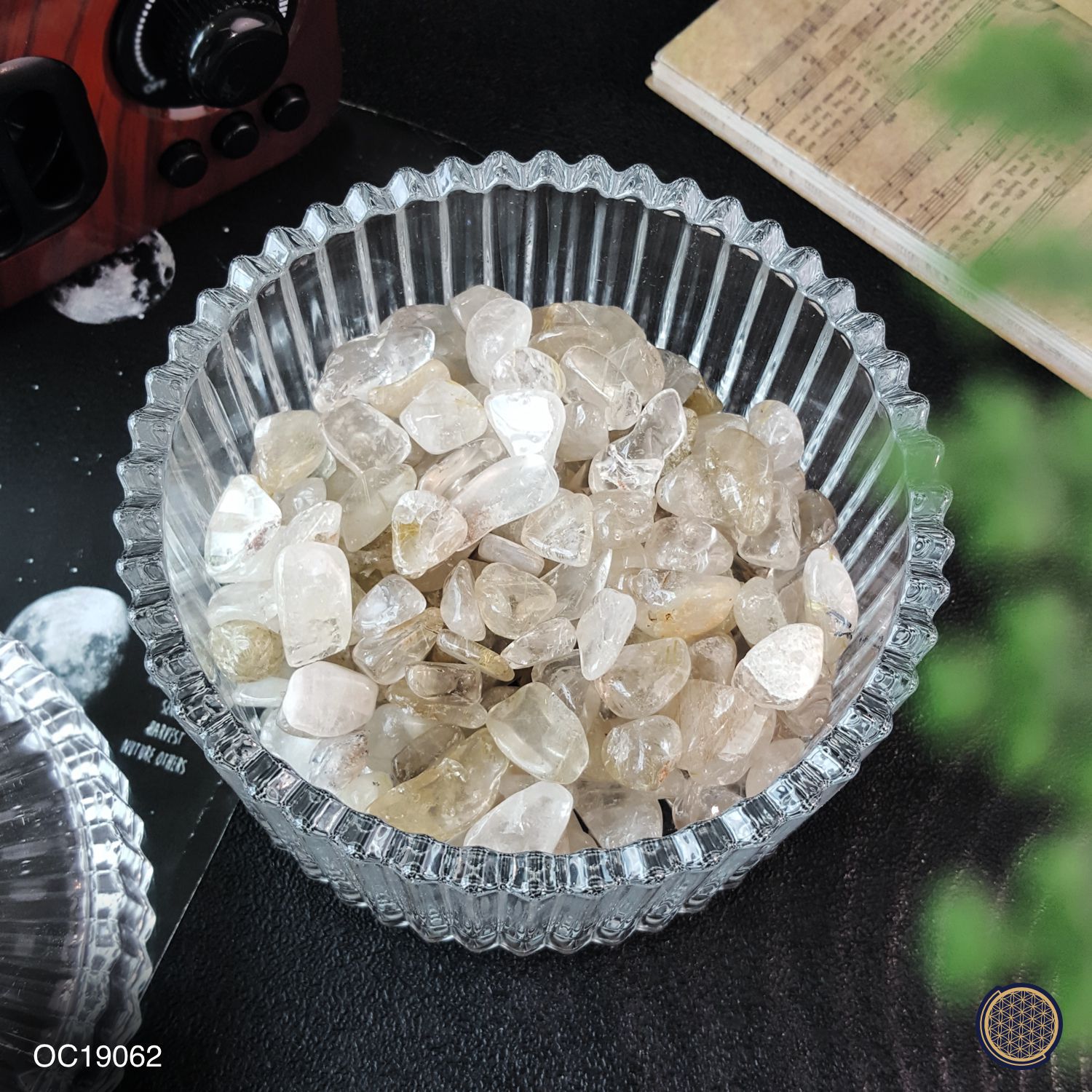 钛晶 / 发晶碎石 (大)