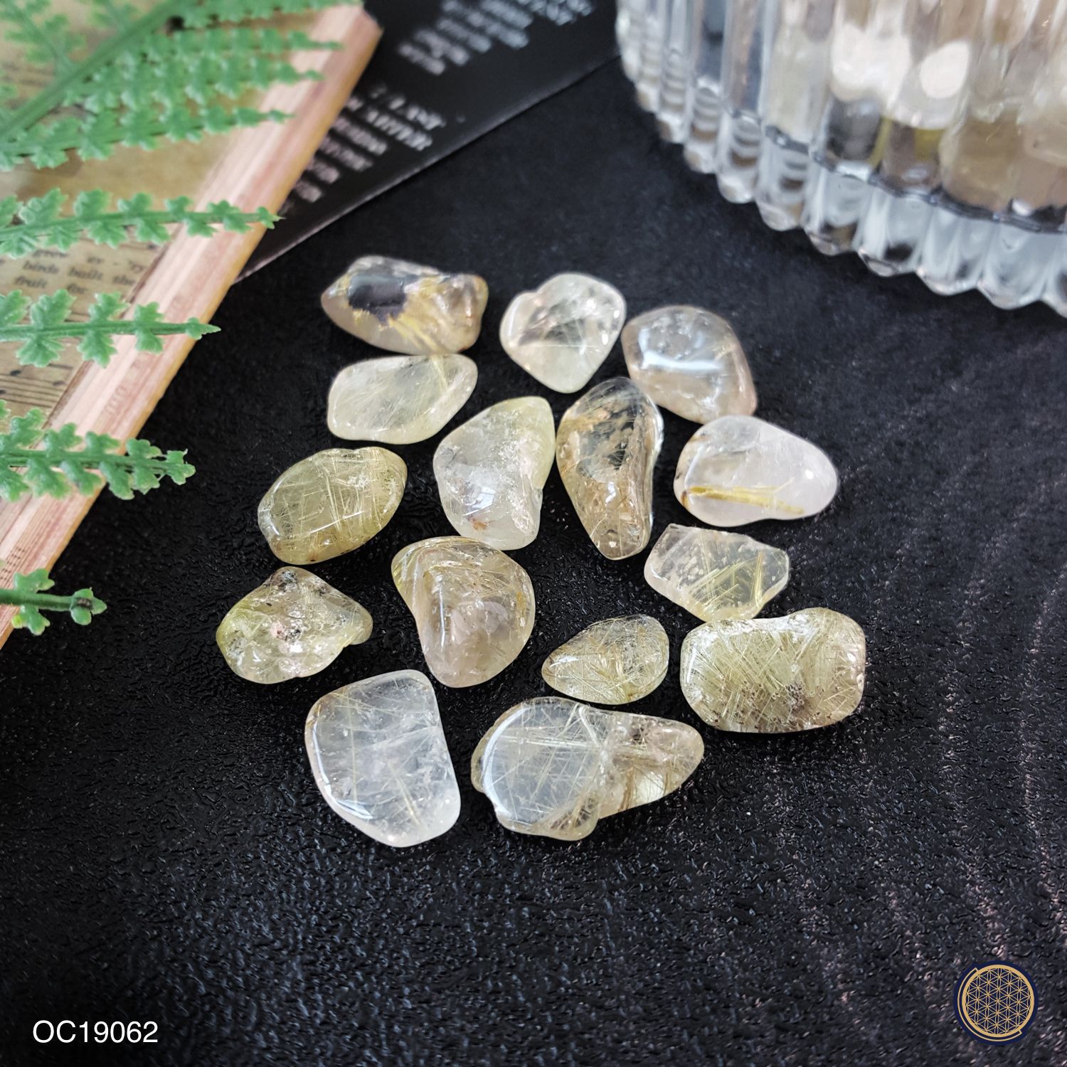 钛晶 / 发晶碎石 (大)