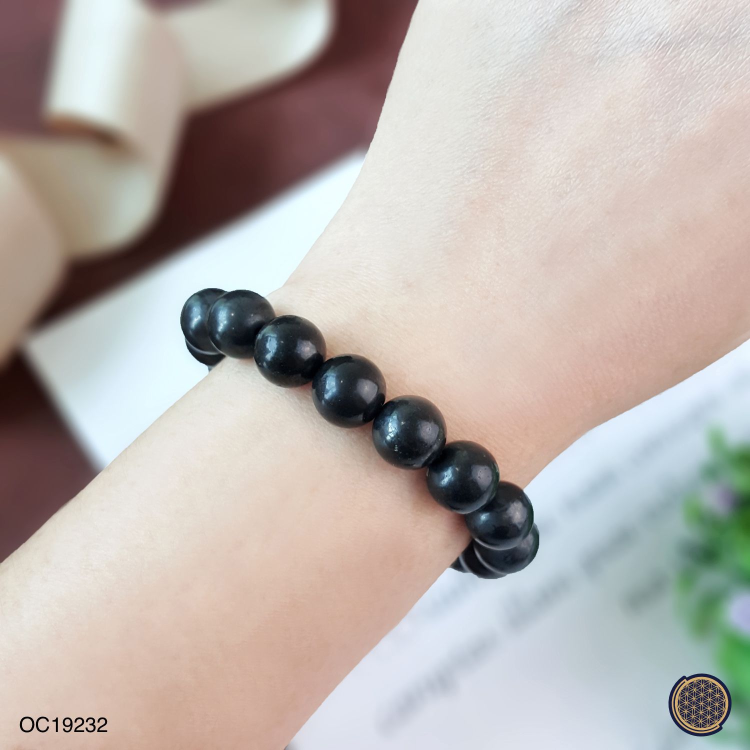 10mm 次石墨手链