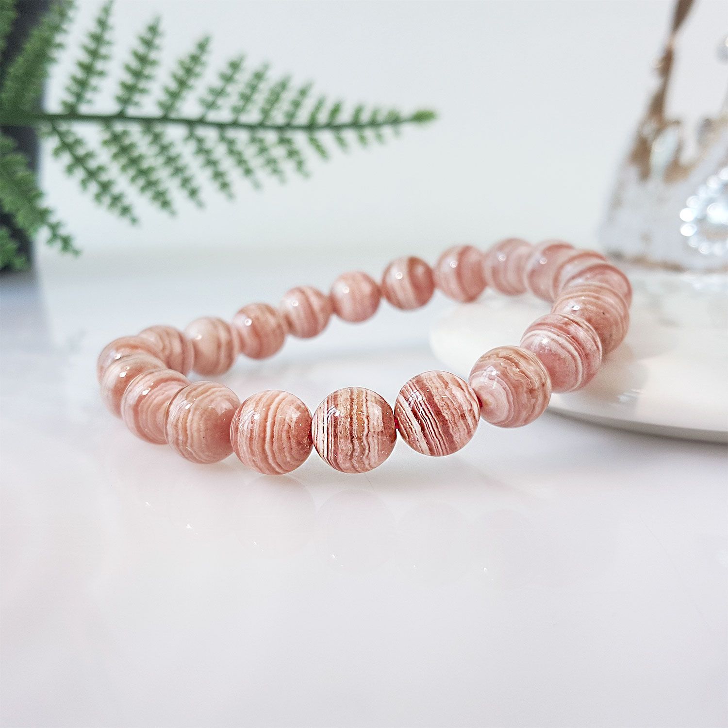 9-9.5mm 红纹石手链