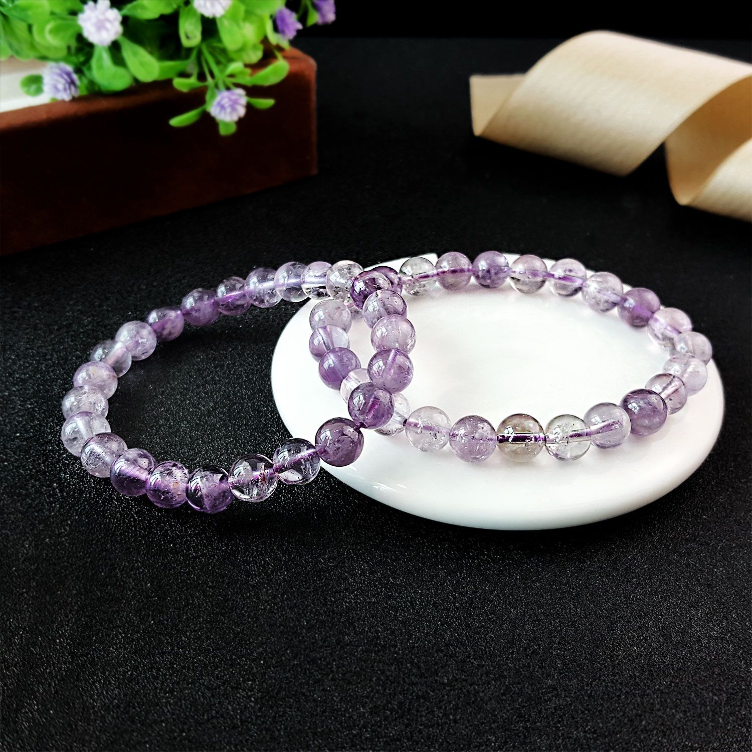 7-8mm Purple Auralite 23 Bracelet