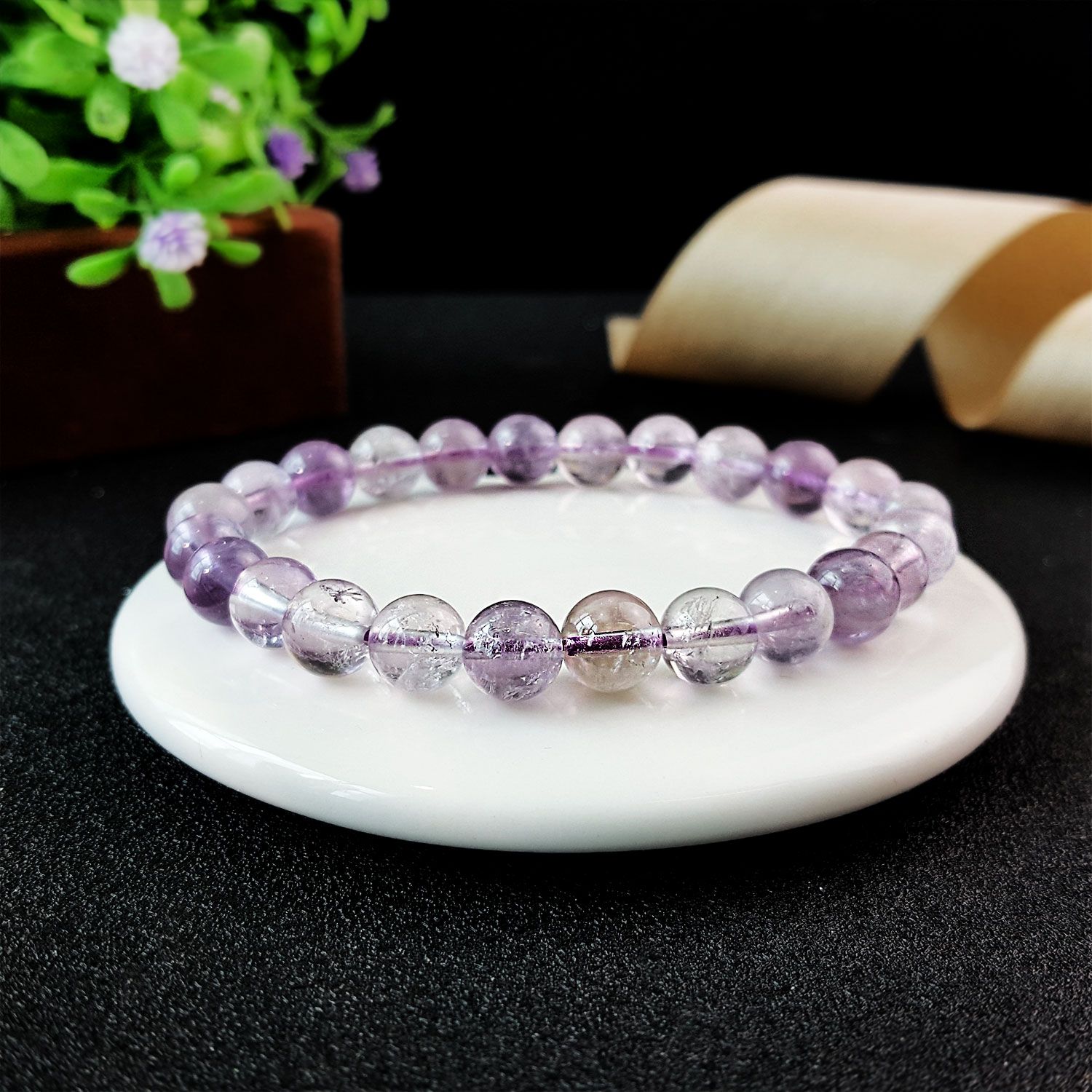 7-8mm Purple Auralite 23 Bracelet