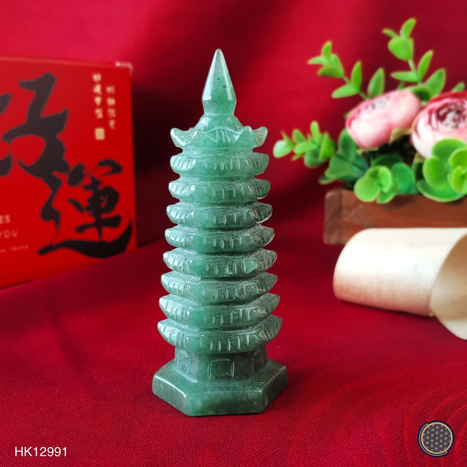 90mm Aventurine Pagoda